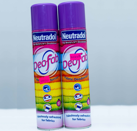 Neutradol Deofab Fabric Deodoriser Aerosol 300ml